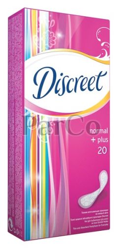 Ежедневни дамски превръзки Discreet 20бр Normal 