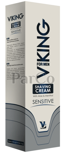 Крем за бръснене Viking Sensitive 100мл 