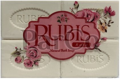 Сапун за пране Rubis 4х125 г роза