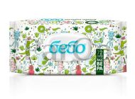 Мокри кърпи Бебо с капак 72бр алое