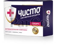 Антибактериален сапун Чисто 100г Спорт 
