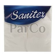 Салфетки Sanitex сгънати бели 60бр 33-33