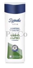 Шампоан Здраве актив 200мл успокояващ с чаено дърво