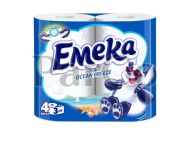 Тоалетна хартия Емека Океан 3пл 4бр  