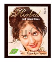 Индийска къна тъмно кафява кутия х 6бр  