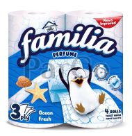 Тоалетна хартия Familia 4 броя ocean