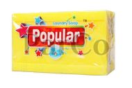 Сапун за петна Popular 135г жълт