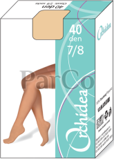 Чорапи Orchidea 7/8 обикновени 40d бежови 