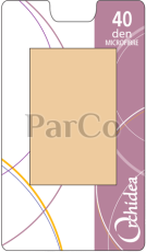 Чорапи Orchidea 3/4 микрофибър 40den черни