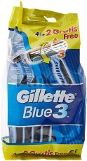 Самобръсначки Gillette Blue 3 6 броя пакет