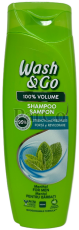 Шампоан Wash & Go men 360мл menthol
