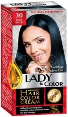Боя за коса Lady color 30 синьо черен 