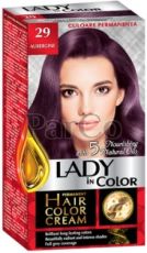 Боя за коса Lady color 29 патладжан 