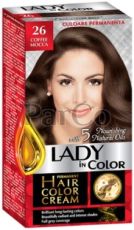 Боя за коса Lady color 26 кафе мока 