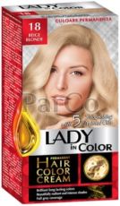 Боя за коса Lady color 18 бежаво рус