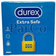 Презервативи Durex 3бр Еxtra safe   