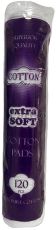 Тампони за грим Cotton extra soft 120 броя