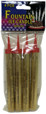 Свещи фонтан за торта 4 броя 12 см