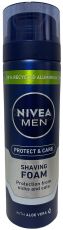 Пяна за бръснене Nivea 200мл Protect and care