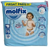 Памперси Molfix 6-extra 15кг 36бр  