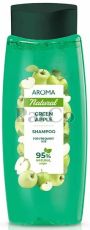 Шампоан Aroma Natural 400мл green apple  