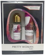 Дамски комплект Lucky парфюм 35мл + 85мл дезодорант Pretty woman